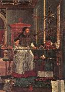 CARPACCIO, Vittore Vision of St Augustin (detail) dsf oil painting picture wholesale